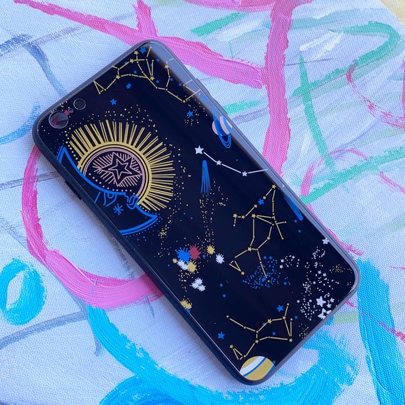 iPhone 6s Plus Case Astronomical Galaxy Glossy Cover NEW - Picture 3 of 6
